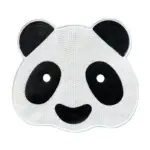 Cute Panda Silicone Bath Massage Mat with Suction Cups tag1