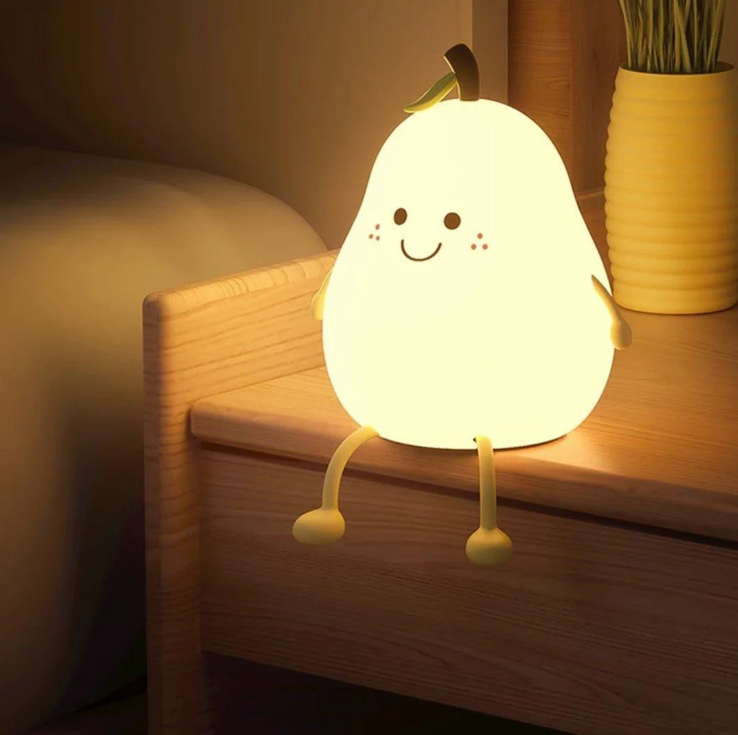 Cute Pear Night Light Lamp -  - #tag1#