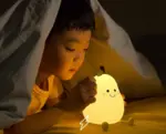 Cute Pear Night Light Lamp tag1
