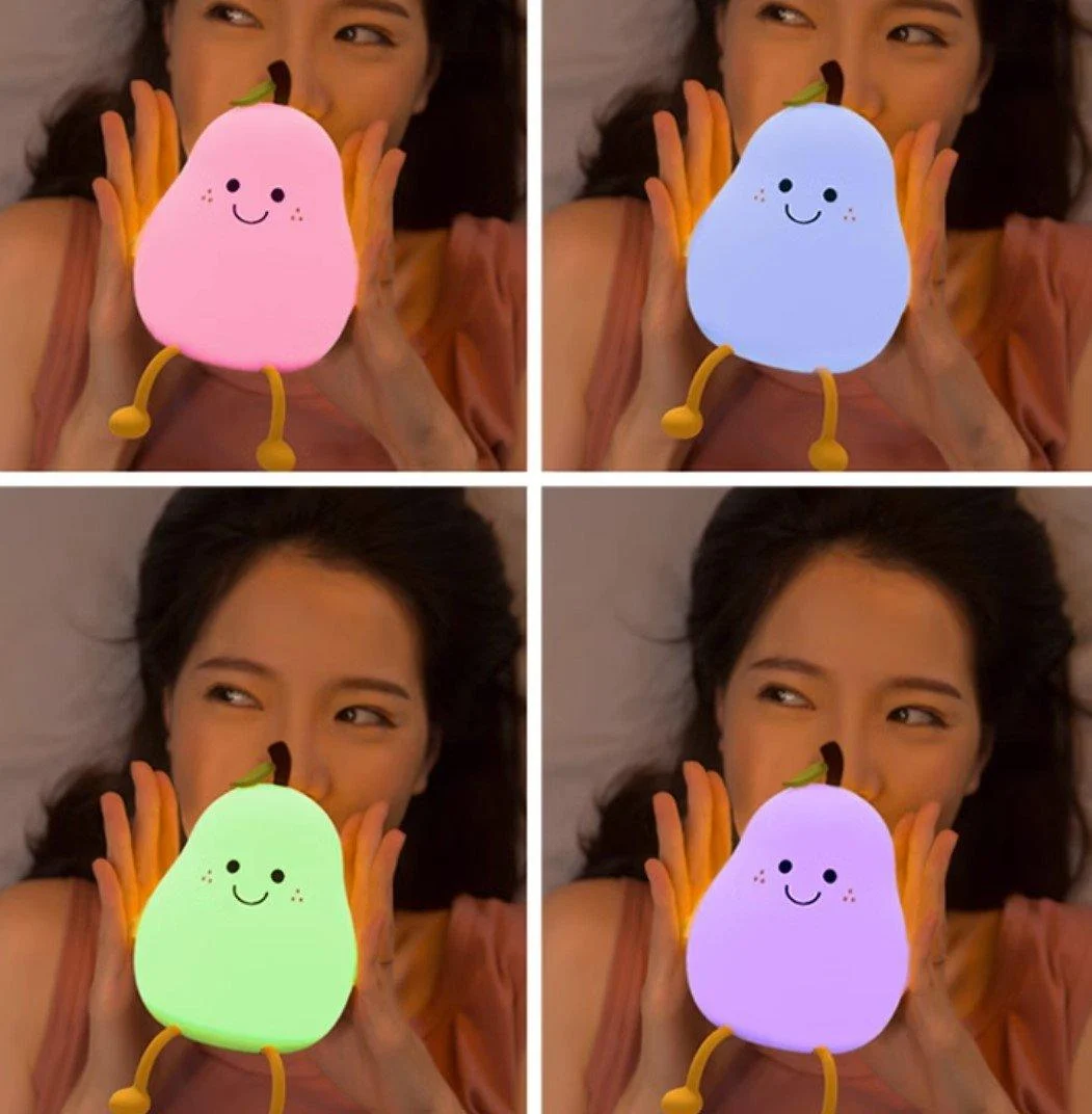 Cute Pear Night Light Lamp -  - #tag1#