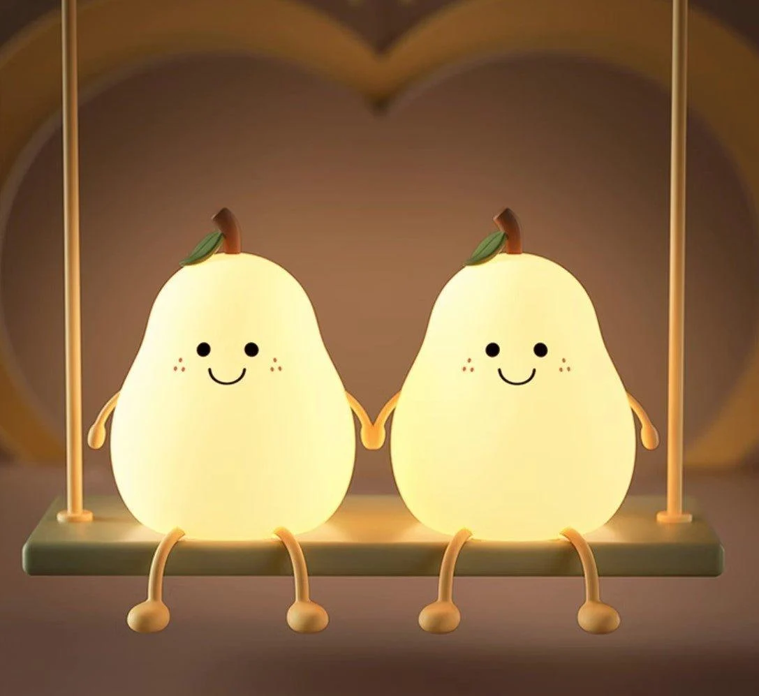 Cute Pear Night Light Lamp -  - #tag1#