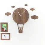 Cute Pendulum Kids Bedroom Wall Clock