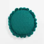 Cute Pompom Tassel Round Cosy Cushion tag1