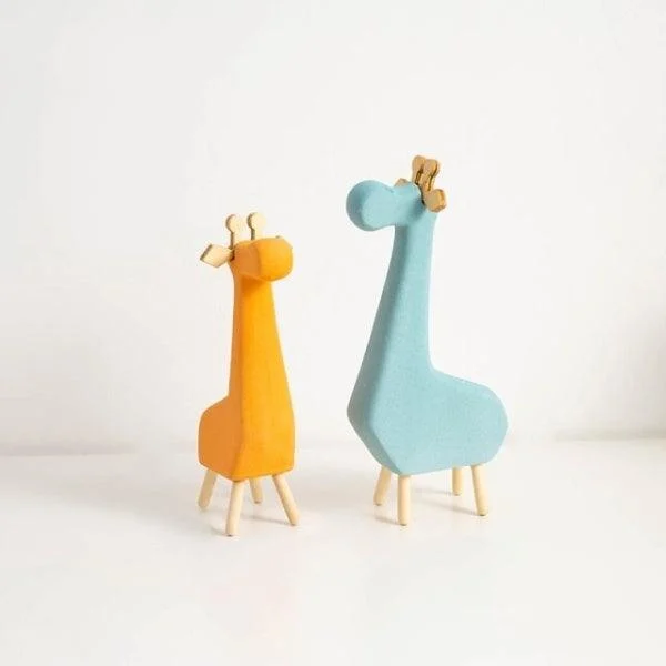 Cute Resin Animal Figurine -