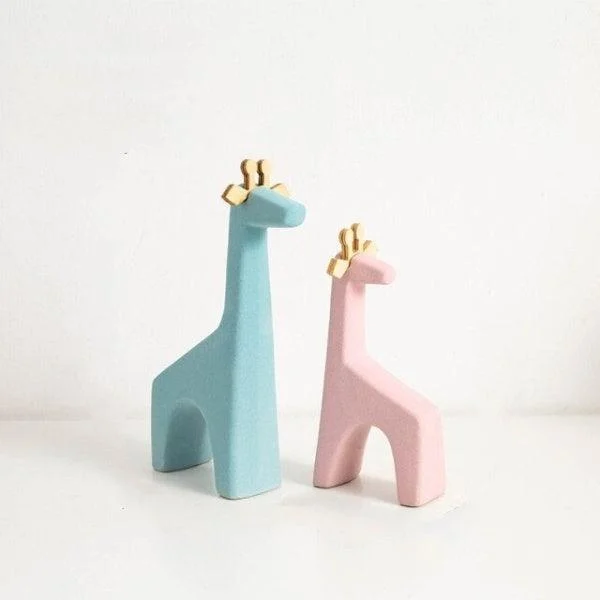 Cute Resin Animal Figurine -