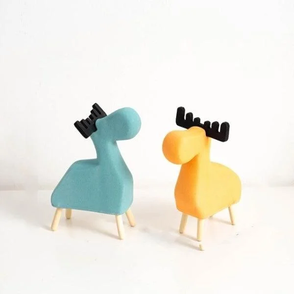 Cute Resin Animal Figurine -