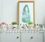 Cute_Smiling_Ceramic_Face_Planter_Pot_with_Rope_Legs_-_-4175687 Cute Smiling Ceramic Face Planter Pot with Rope Legs