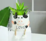 Cute_Smiling_Ceramic_Face_Planter_Pot_with_Rope_Legs_-_-4175762 Cute Smiling Ceramic Face Planter Pot with Rope Legs