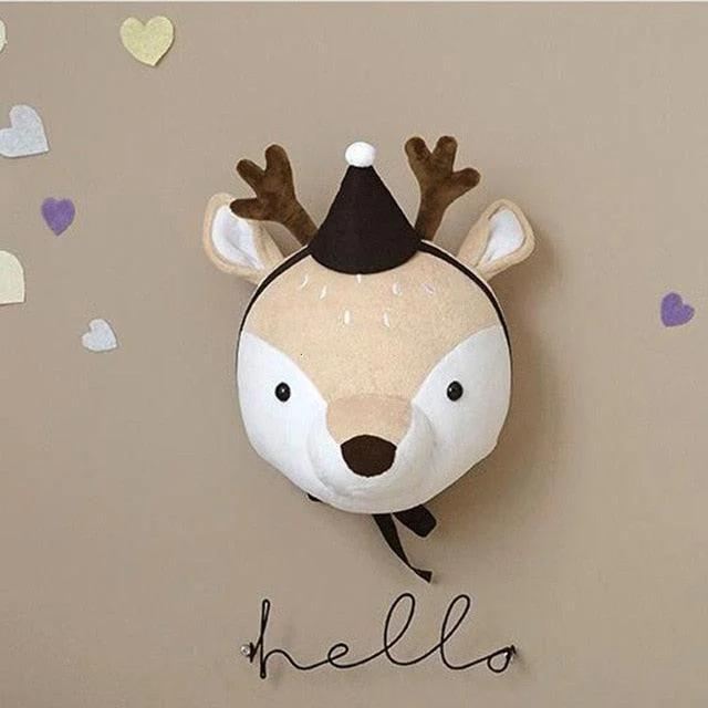 Cute Stuffed Animal Wall Mount -  - #tag1#