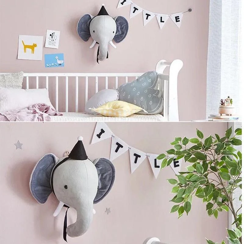 Cute Stuffed Animal Wall Mount -  - #tag1#