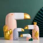 Cute Toucan Figurines tag1