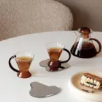 Cutelife Nordic Acrylic 1set of 3 Irregular Mirror Drink Coaster Heat Resistant Cup Mat Coffee Dish c4cd7dd4 7f19 42a5 a6f6 323fcc230684