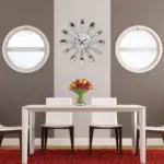 Cutlery Metal Kitchen Wall Clock Spoon Fork tag1