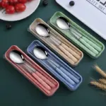 Cutlery Travel Set With Case tag1