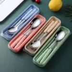 Cutlery Travel Set With Case tag1