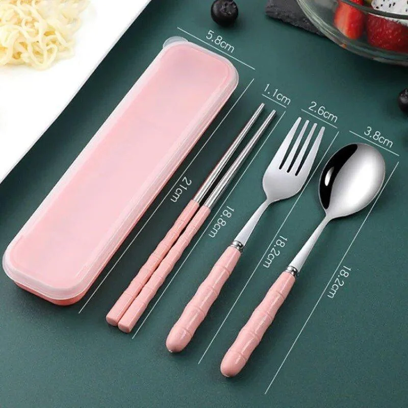 Cutlery Travel Set With Case -  - #tag1#