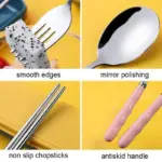 Cutlery Travel Set With Case tag1