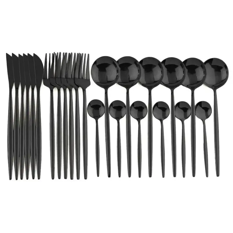 Cutlery set Stainless Steel 24 Pieces Cutlery set tag1