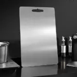 Cutting Board HygieniBoard Antibacterial Stainless Steel With Handle tag1