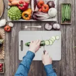Cutting Board HygieniBoard Antibacterial Stainless Steel With Handle tag1