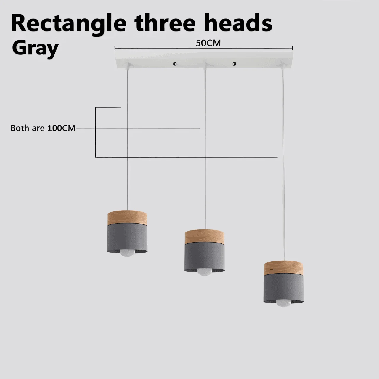 Cylinder Chic Metal & warm Wood Pendant Light -  - #tag1#