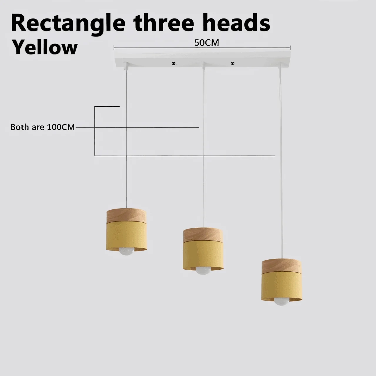Cylinder Chic Metal & warm Wood Pendant Light -  - #tag1#