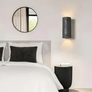 Cylinder Tube Wall Light - Wabi Sabi Stone Wall Sconce - Wall Spotlight LED Lighting -  - #tag1#