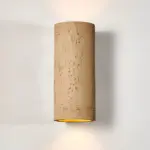 Cylinder Tube Wall Light Wabi Sabi Stone Wall Sconce Wall Spotlight LED Lighting tag1