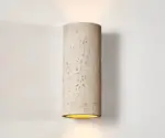 Cylinder Tube Wall Light Wabi Sabi Stone Wall Sconce Wall Spotlight LED Lighting tag1
