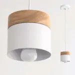 Cylindrical LED Pendant Lamp Luxury Design tag1