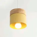 Cylindrical LED Pendant Lamp Luxury Design tag1