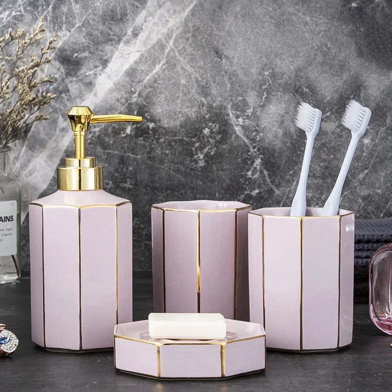 DAMASK BATHROOM SET -  - #tag1#