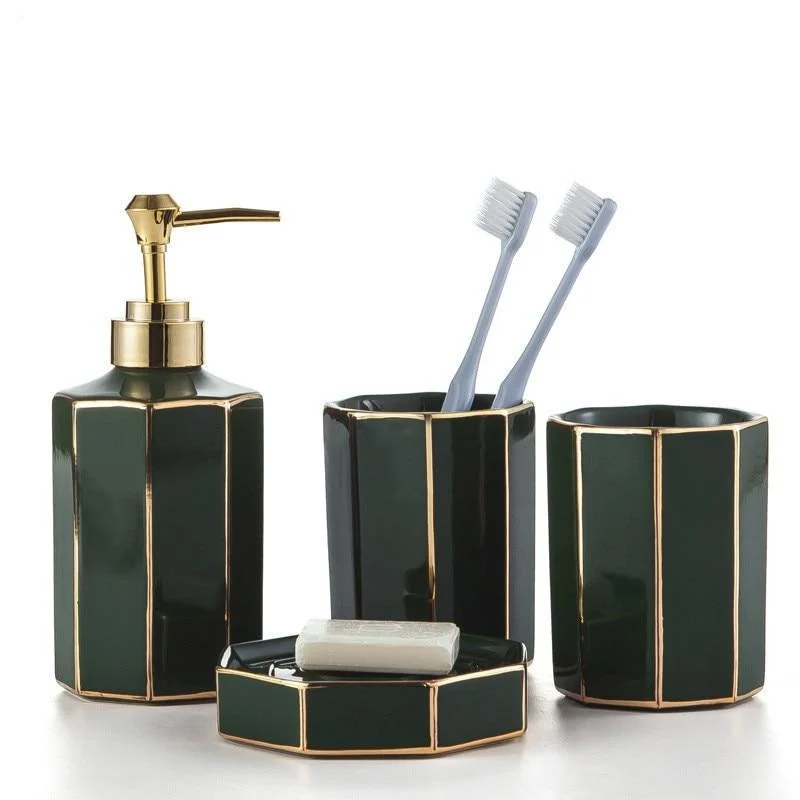 DAMASK BATHROOM SET -  - #tag1#