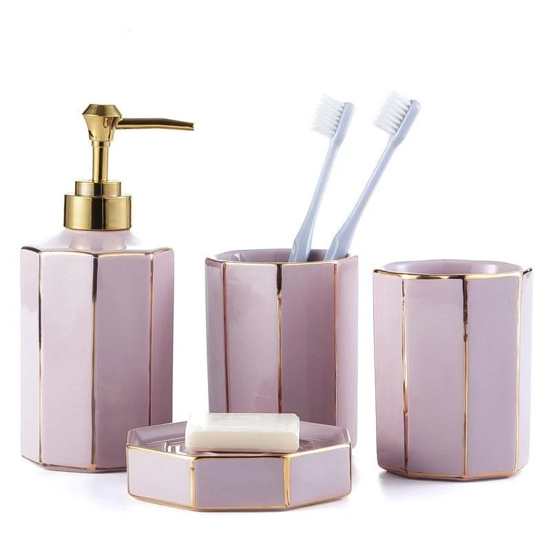 DAMASK BATHROOM SET -  - #tag1#