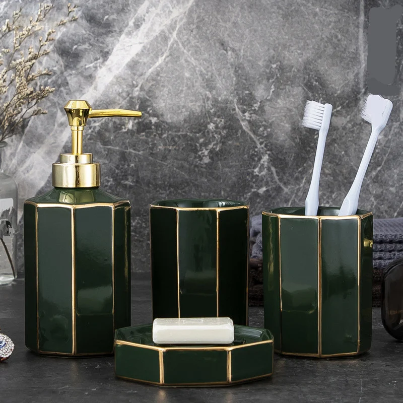 DAMASK BATHROOM SET -  - #tag1#