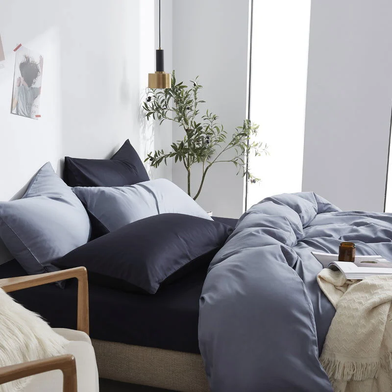 DECOR LANE PREMIUM DUVET COVER & SHAMS EGYPTIAN COTTON 600TC -  - #tag1#