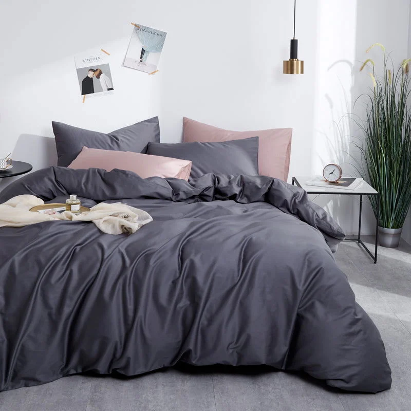 DECOR LANE PREMIUM DUVET COVER & SHAMS EGYPTIAN COTTON 600TC -  - #tag1#