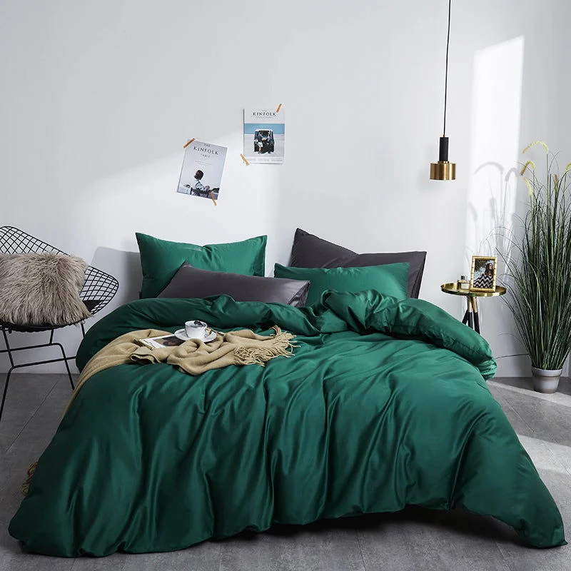 DECOR LANE PREMIUM DUVET COVER & SHAMS EGYPTIAN COTTON 600TC -  - #tag1#