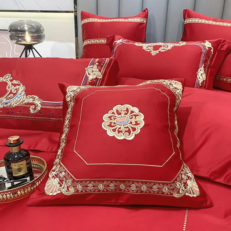 DELPHINE DUVET COVER & SHAMS EYPTIAN COTTON 600TC -  - #tag1#