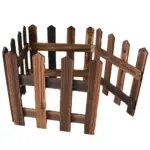 DIY Wooden Decorative Outdoor Gardening Plants Pool Fence Flowerbeds Picket Landscaping Fence Flower Pool Fence 2c87faaf e83c 4f65 96f6 4a81fdd10230