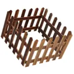 DIY Wooden Decorative Outdoor Gardening Plants Pool Fence Flowerbeds Picket Landscaping Fence Flower Pool Fence 4c0998cd eed8 40fa 8833 cb55eea511a7