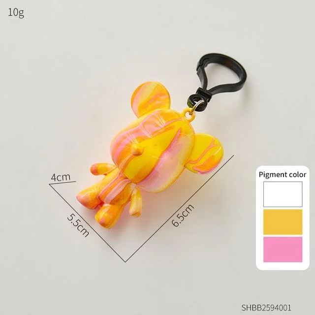 DIY Bear Figurine Keychain -  - #tag1#