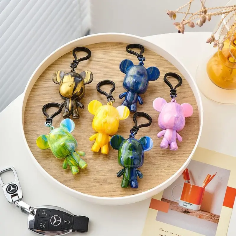 DIY Bear Figurine Keychain tag1