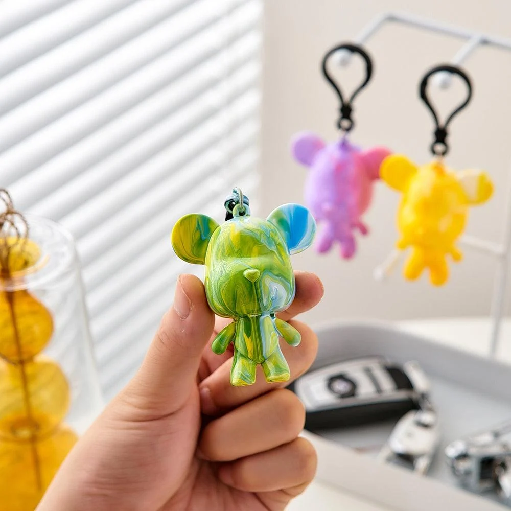 DIY Bear Figurine Keychain -  - #tag1#
