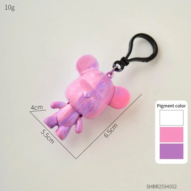 DIY Bear Figurine Keychain -  - #tag1#