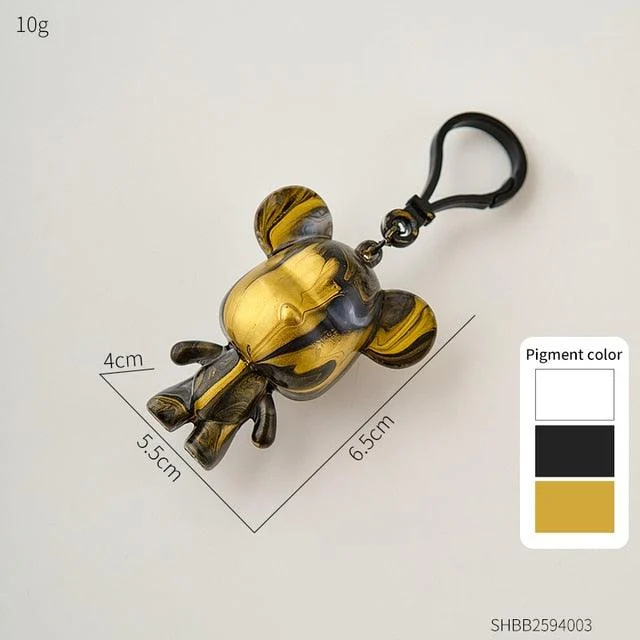 DIY Bear Figurine Keychain -  - #tag1#