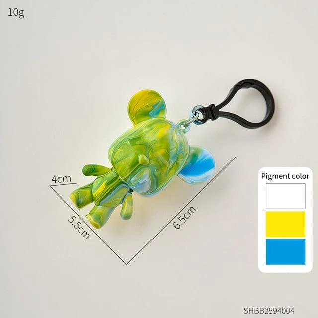 DIY Bear Figurine Keychain -  - #tag1#