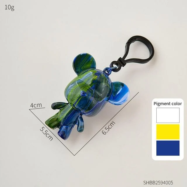 DIY Bear Figurine Keychain -  - #tag1#