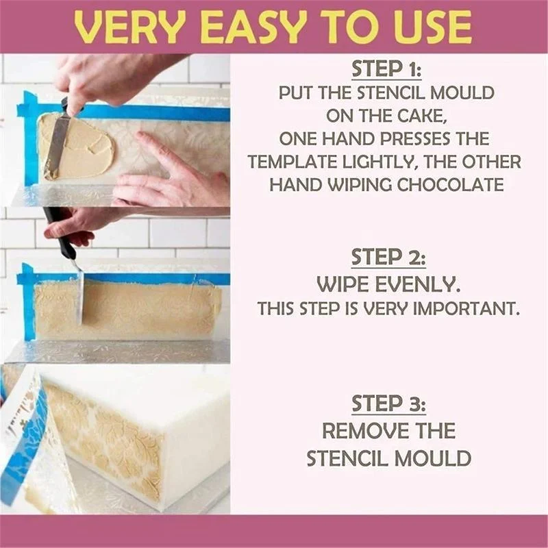 DIY Cake Lace Decoration Mould -  - #tag1#