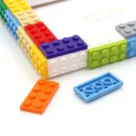 DIY Children s Building Block Photo Frame tag1